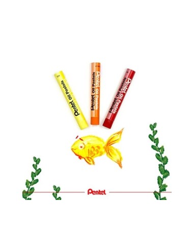 LAPICES PENTEL OIL PASTEL CAJA 25 SURT.