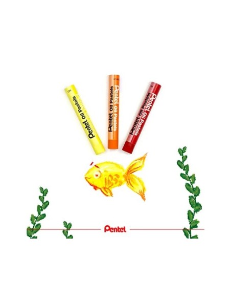 LAPICES PENTEL OIL PASTEL CAJA 25 SURT.
