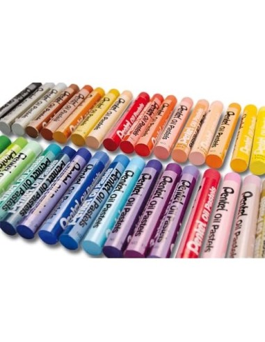 LAPICES PENTEL OIL PASTEL CAJA 50 SURT.