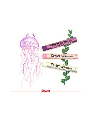 LAPICES PENTEL OIL PASTEL CAJA 50 SURT.