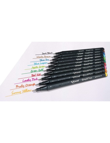 SET MAPED DIBUJO MANDALAS 33 PIEZAS