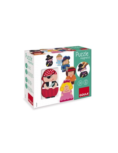PUZZLE GOULA INFANTIL PERSONAJES MAGNETICOS