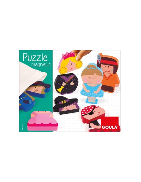 PUZZLE GOULA INFANTIL PERSONAJES MAGNETICOS