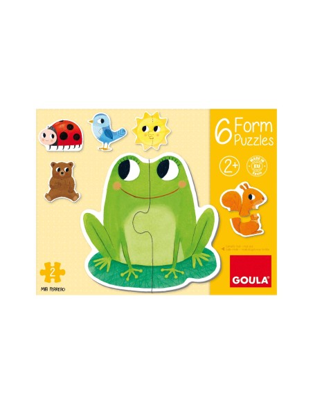 PUZZLE GOULA MADERA 20 PIEZAS CONTRARIOS LEO EL REY DE LA SEL