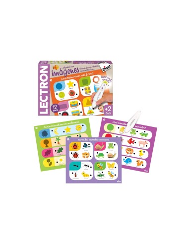 JUEGO DISET DIDACTICO LECTRON LAPIZ APRENDO CON IMAGENES 63821