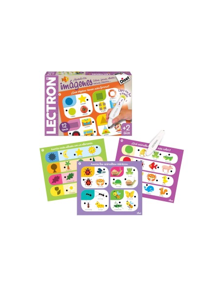 JUEGO DISET DIDACTICO LECTRON LAPIZ APRENDO CON IMAGENES 63821
