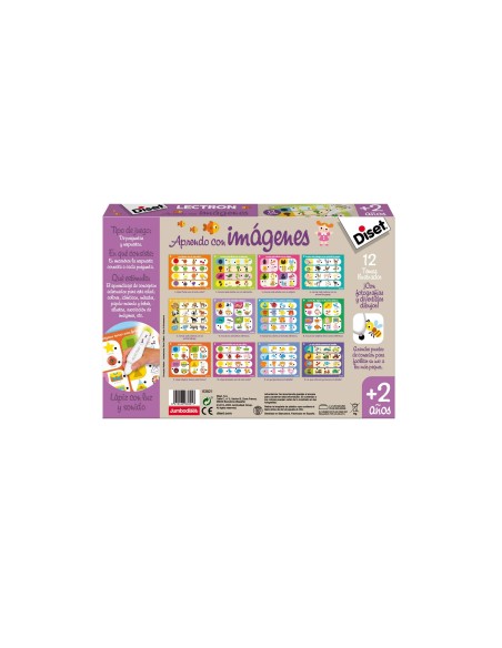 JUEGO DISET DIDACTICO LECTRON LAPIZ APRENDO CON IMAGENES 63821