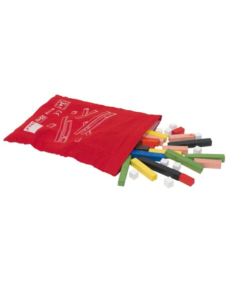 JUEGO GOULA DIDACTICO REGLETAS EN BOLSA 55 PIEZAS 51105