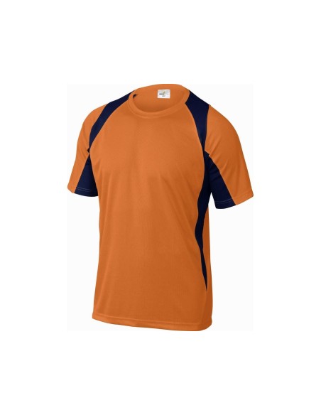 CAMISETA DELTAPLUS POLIESTER M.CORTA SECADO RAPIDO COL.NJ.MAR. T. L