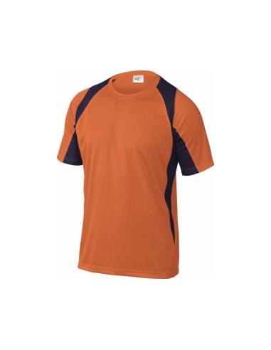 CAMISETA DELTAPLUS POLIESTER M.CORTA SECADO RAPIDO COL.NJ.MAR. T. XL