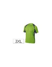 CAMISETA DELTAPLUS POLIESTER M.CORTA SECADO RAPIDO COL.VER.GR. T. 3XL 2