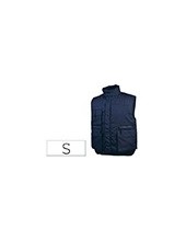 CHALECO DELTAPLUS CINTURA ELASTICA PROTEGE RIÑONES COL.AZ.T. S 2