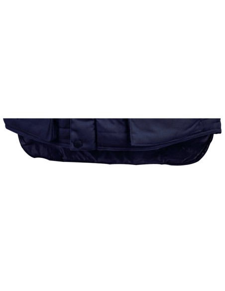 CHALECO DELTAPLUS CINTURA ELASTICA PROTEGE RIÑONES COL.AZ.T. S
