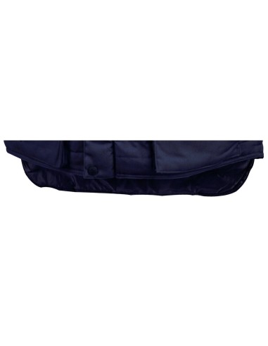CHALECO DELTAPLUS CINTURA ELASTICA PROTEGE RIÑONES COL.AZ.T. XXL