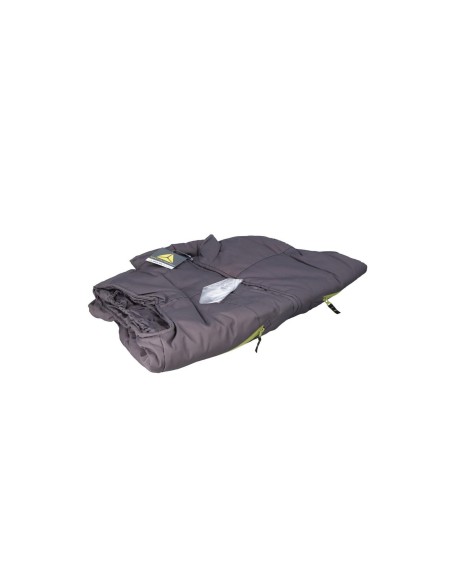 CHALECO DELTAPLUS CINTURA ELASTICA PROTEGE RIÑONES COL.GRIS T. S