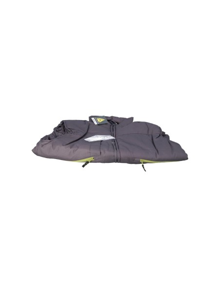 CHALECO DELTAPLUS CINTURA ELASTICA PROTEGE RIÑONES COL.GRIS T. S