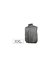 CHALECO DELTAPLUS CINTURA ELASTICA PROTEGE RIÑONES COL.GRIS T. XXL 2