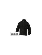 CHAQUETA DELTAPLUS POLAR CREMALLERA 2 BOLS.COL.NG.TALLA 3XL 2