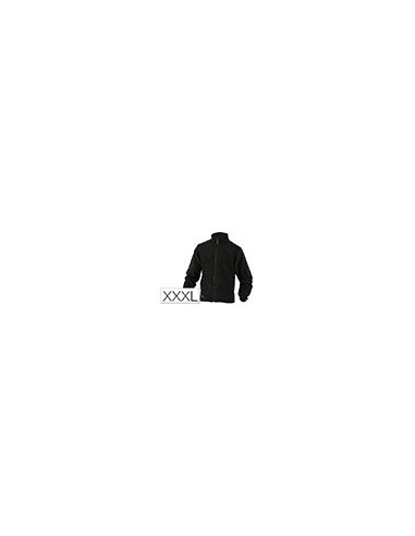 CHAQUETA DELTAPLUS POLAR CREMALLERA 2 BOLS.COL.NG.TALLA 3XL