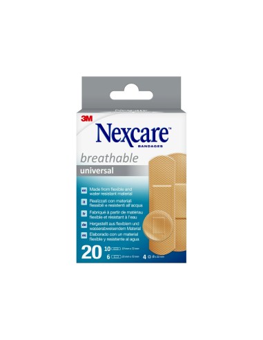 TIRA PROTECTORA 3M NEXCARE HERIDAS CORTES C/20 U.DIVERSOS S