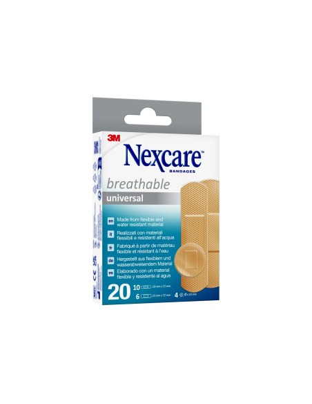 TIRA PROTECTORA 3M NEXCARE HERIDAS CORTES C/20 U.DIVERSOS S
