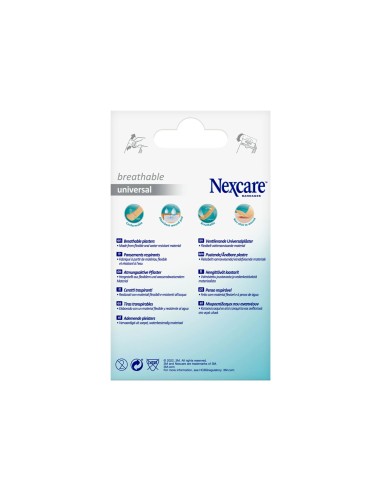 TIRA PROTECTORA 3M NEXCARE HERIDAS CORTES C/20 U.DIVERSOS S