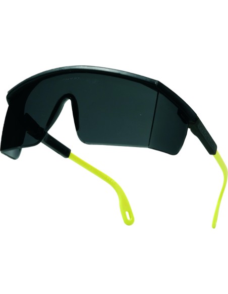GAFAS PROTECCION POLICARBONATO MONOBLOQUE AHUMADO COL.GRIS- AM. UV400