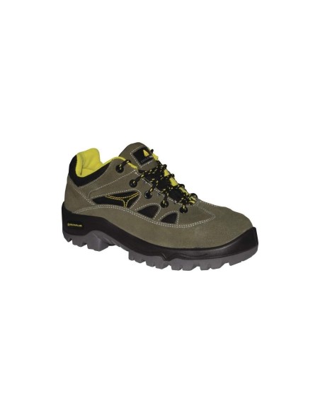 ZAPATOS SEGURIDAD PIEL NOBUCK PUNTERA SUELA COMPOSITE GRIS-NJ. T. 43