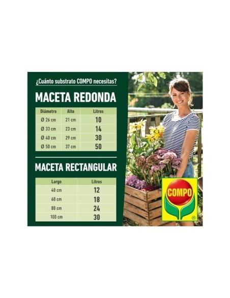 TIERRA COMPO PARA PLANTAS DE INTERIOR Y EXTERIOR 5 LITROS