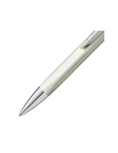 BOLIGRAFO CARAN DACHE ALCHEMIX CUERPO LACA BL. CROMADOS BRILLO P.MED