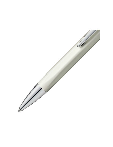 BOLIGRAFO CARAN DACHE ALCHEMIX CUERPO LACA BL. CROMADOS BRILLO P.MED