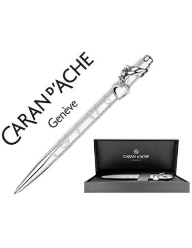 BOLIGRAFO CARAN DACHE ECRIDOR MADEMOISELLE PALADIO CORAZON P.MED