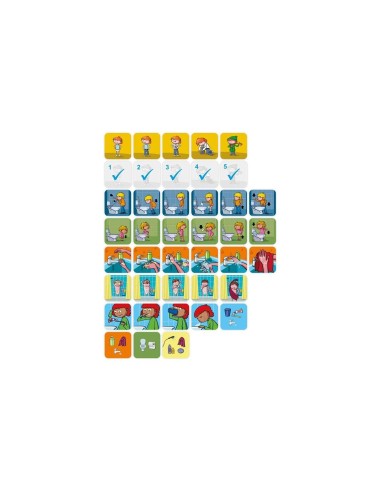 JUEGO MINILAND LEARNING SEQUENCES HYGIENE HABITS 3-6 AÑOS