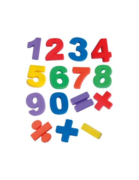 JUEGO MINILAND NUMEROS MAGNETICOS SIMBOLOS MATEMATICOS  162 PIEZAS