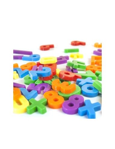 JUEGO MINILAND NUMEROS MAGNETICOS SIMBOLOS MATEMATICOS  162 PIEZAS