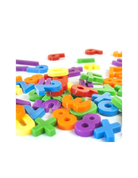JUEGO MINILAND NUMEROS MAGNETICOS SIMBOLOS MATEMATICOS  162 PIEZAS