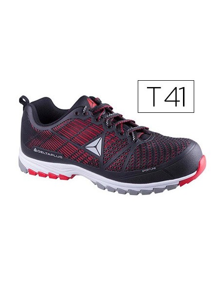 ZAPATOS SEGURIDAD DELTAPLUS POLIURETANO M.AIREADAS1P NG.Y RJ.TALLA 41