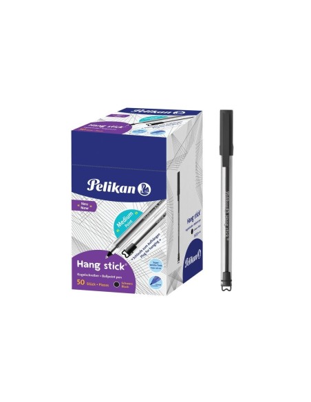 BOLIGRAFO PELIKAN STICK SUPER SOFT NEGRO