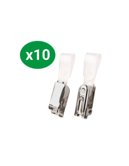 PINZA IDENTIFICADOR 3L METALICA PACK 10 UDS.