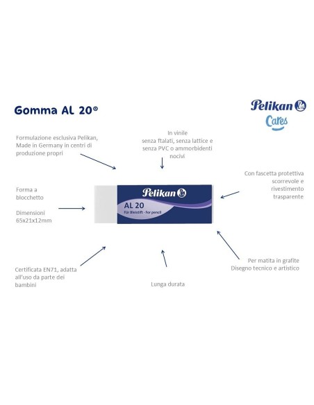 GOMA BORRAR PELIKAN AL 20