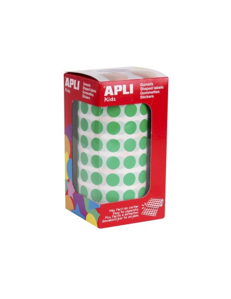GOMETS APLI ROLLO 59H CIRCULO Ø 10,5 MM VERDE 5.192 UDS. (04854)