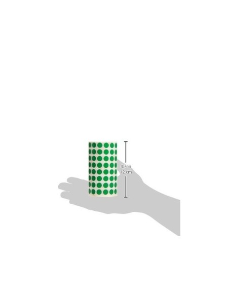 GOMETS APLI ROLLO 59H CIRCULO Ø 10,5 MM VERDE 5.192 UDS. (04854)