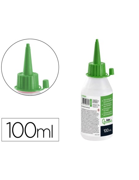 SILICONA LIQUIDA LIDERPAPEL PARA MANUALIDADES BOTE DE 100 ML