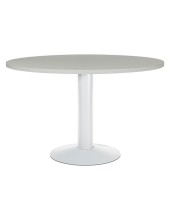 MESA REUNION ROCADA MEETING 3006ATW02 ACERO BL.GRIS 120CM.DIAM.