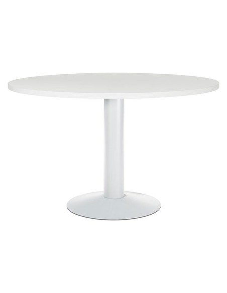 MESA REUNION ROCADA MEETING 3006ATW04 COLUMNA ACERO BL.BL.120CM.DIAM.