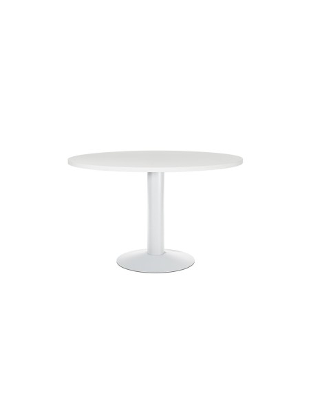 MESA REUNION ROCADA MEETING 3006ATW04 COLUMNA ACERO BL.BL.120CM.DIAM.