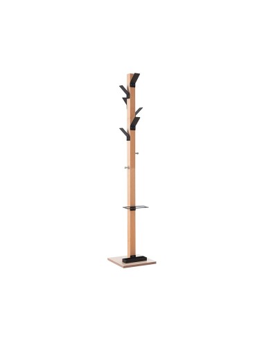PERCHERO MADERA PAPERFLOW HAYA 8 COLGADORES PARAGUERO NG.ALTURA 180CM