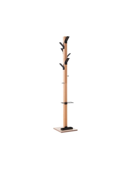 PERCHERO MADERA PAPERFLOW HAYA 8 COLGADORES PARAGUERO NG.ALTURA 180CM