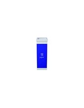 CONTENEDOR PAPELERA RECICLAJE TAPA PAPELES 60L.76X36,3X26,3 CM 2