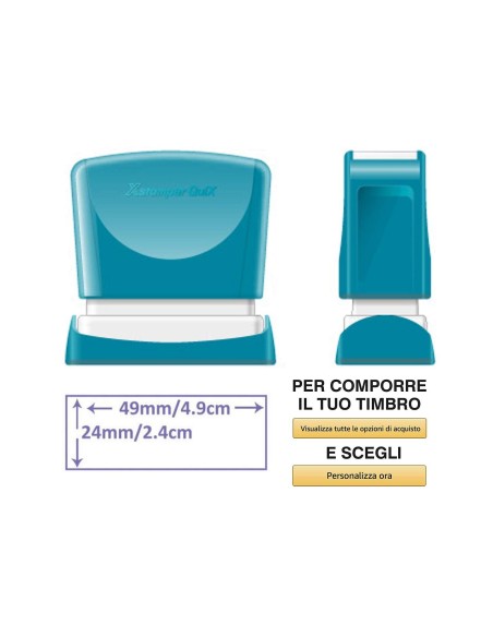 SELLO XSTAMPER QUIX PERSO.NG.24X49MM Q-12